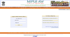 Desktop Screenshot of mipuiaw.nic.in